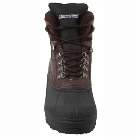 ๐๐๐๐๐พ๐ Cold Weather 8" Brown Hiking Boots 11 - Picture 3 of 12